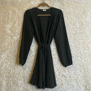 Wilfred Silk Dress - wrap style